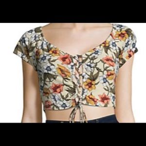 Lucca Jersey Crop Top